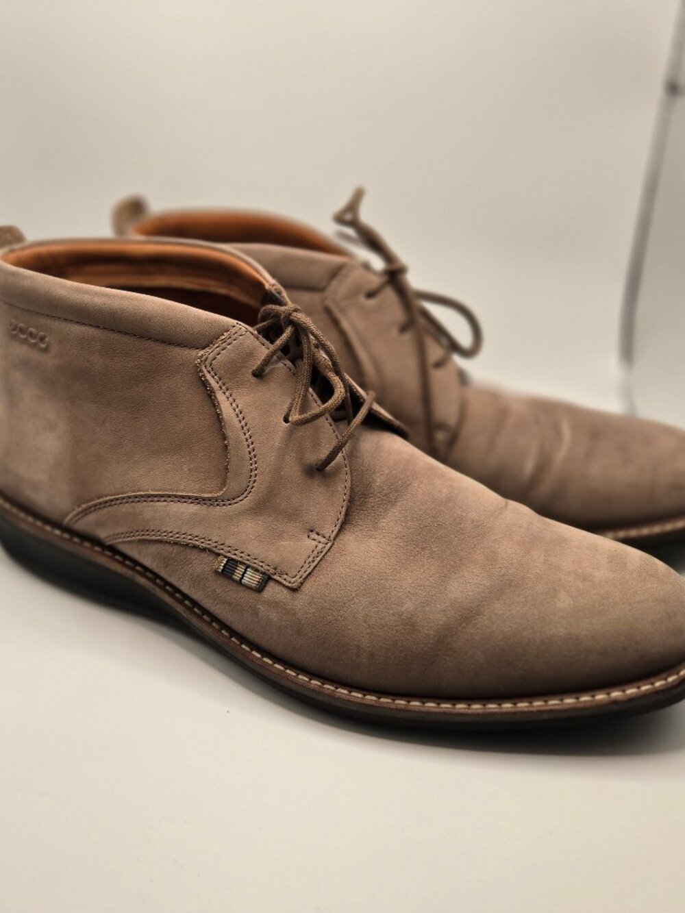 ECCO Men's Suede Chukka Boots Size 43